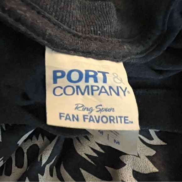 Port & Company Gray Graphic T-Shirt Size Medium Like New - Picture 4 of 5